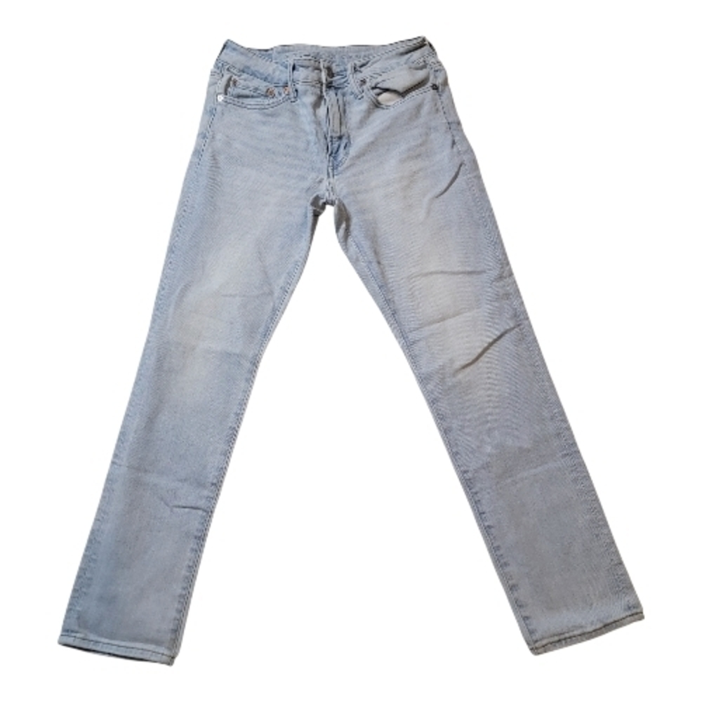 American Eagle Outfitters Light Wash Straight Jeans 30X30